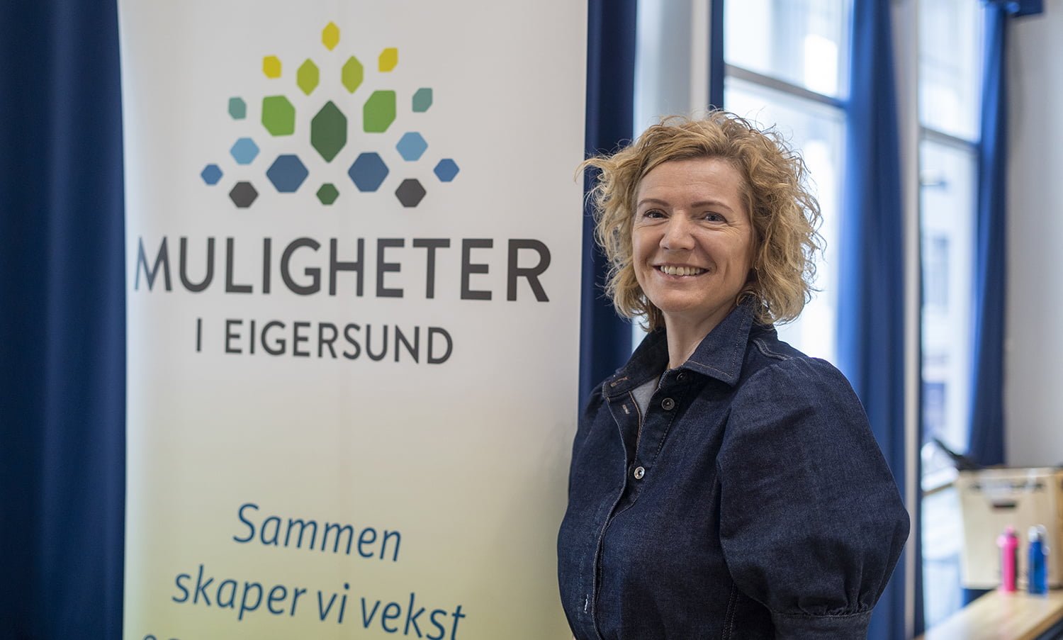 Daglig leder for omstillingsprosjektet, Kjersti Søyland Bye.