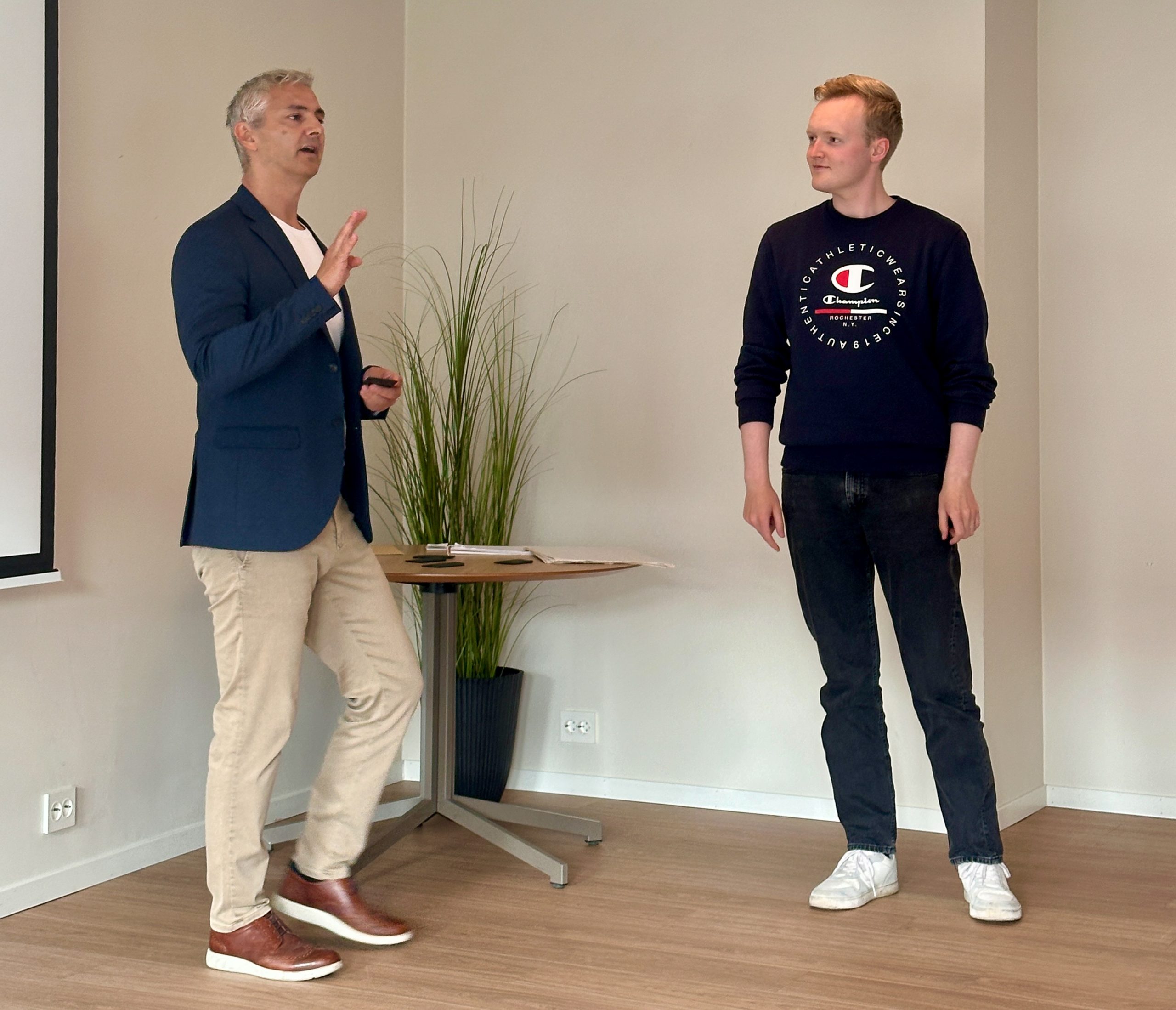Hermann Garpestad og John Fossmark