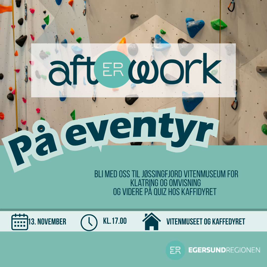 afterwork. Vi ser bilde av Ann-Mari gregersen og Helene Holm samt LinkedIn-logo.