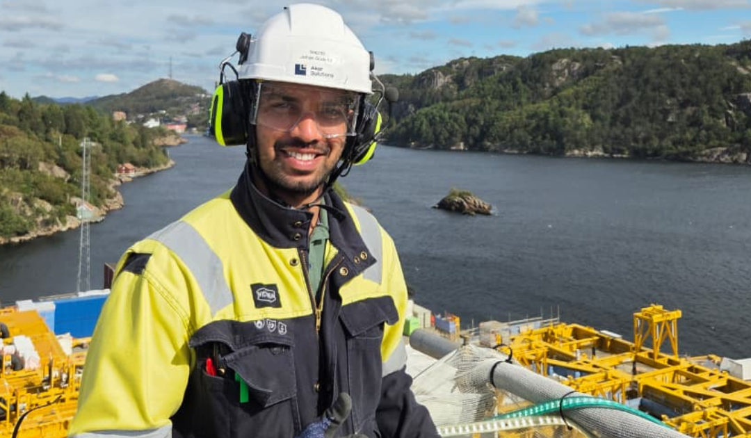 Beskyttet: 8 950 km til jobb i Egersund – historien om Johan og veien inn i oljenæringen