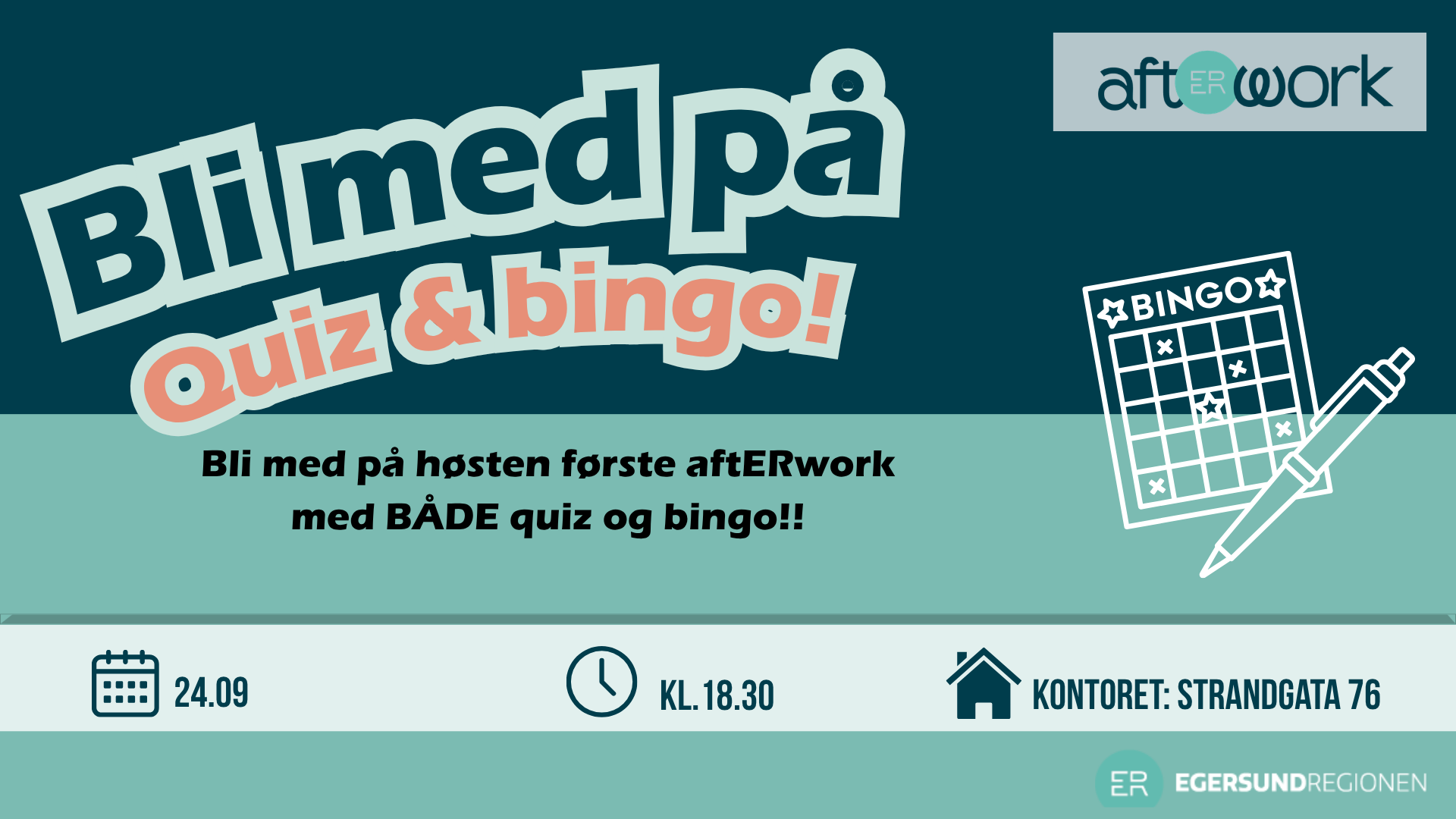 Afterwork Sept! (1) afterwork. Vi ser bilde av Ann-Mari gregersen og Helene Holm samt LinkedIn-logo.