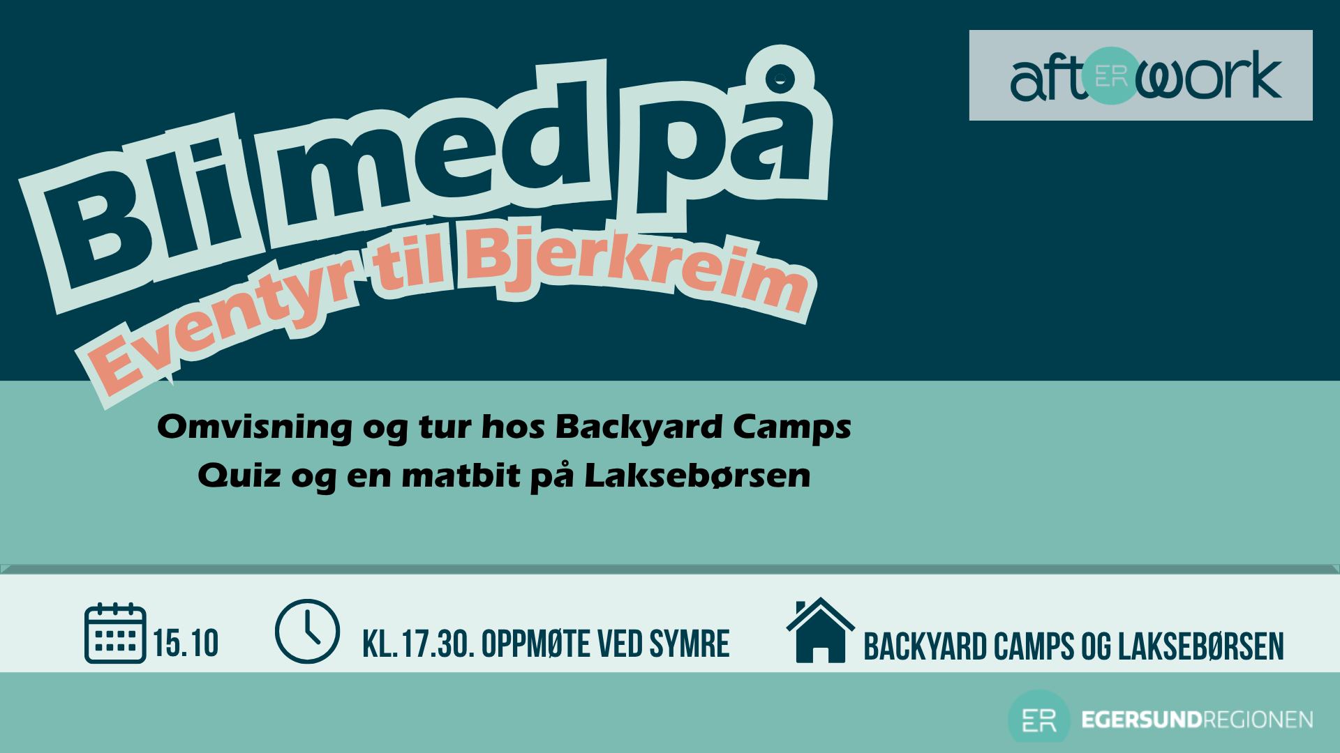 afterwork. Vi ser bilde av Ann-Mari gregersen og Helene Holm samt LinkedIn-logo.